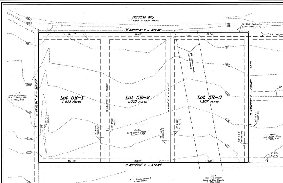 1177 Paradise Way, Navasota, TX for sale - Plat Map - Image 2 of 2