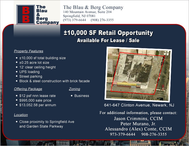 641-647 Clinton Ave, Newark, NJ for lease - Other - Image 3 of 4
