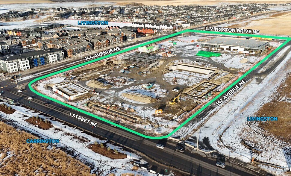 14390 1st St, Calgary, AB à louer - Aérien - Image 3 de 3