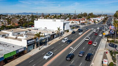 2317-2409 N Sepulveda Blvd, Manhattan Beach, CA - Aerial map view