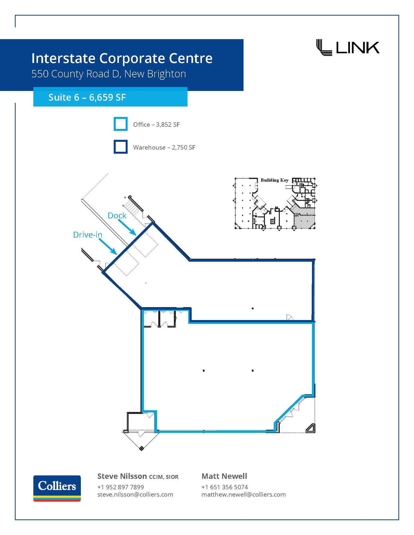 550-600 County Road D W, New Brighton, MN for lease Floor Plan- Image 1 of 8