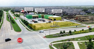 Plus de détails pour NWQ of Trinity Falls Pkwy & Olympic Crossing, McKinney, TX - Commerce de détail à louer