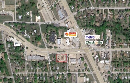 202 W Pleasant Run Rd, Lancaster, TX à vendre - Aérien - Image 2 de 2