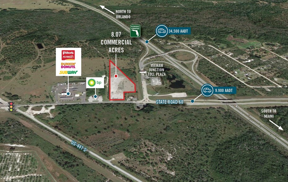 3095 E State Road 60, Yeehaw Junction, FL à vendre - Photo du bâtiment - Image 1 de 1