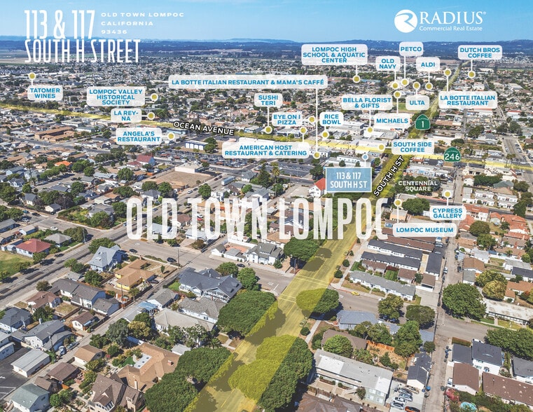 113 S H St, Lompoc, CA for sale - Aerial - Image 2 of 12
