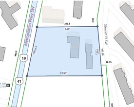 2794 Metropolitan Pky SW, Atlanta, GA - AERIAL  map view