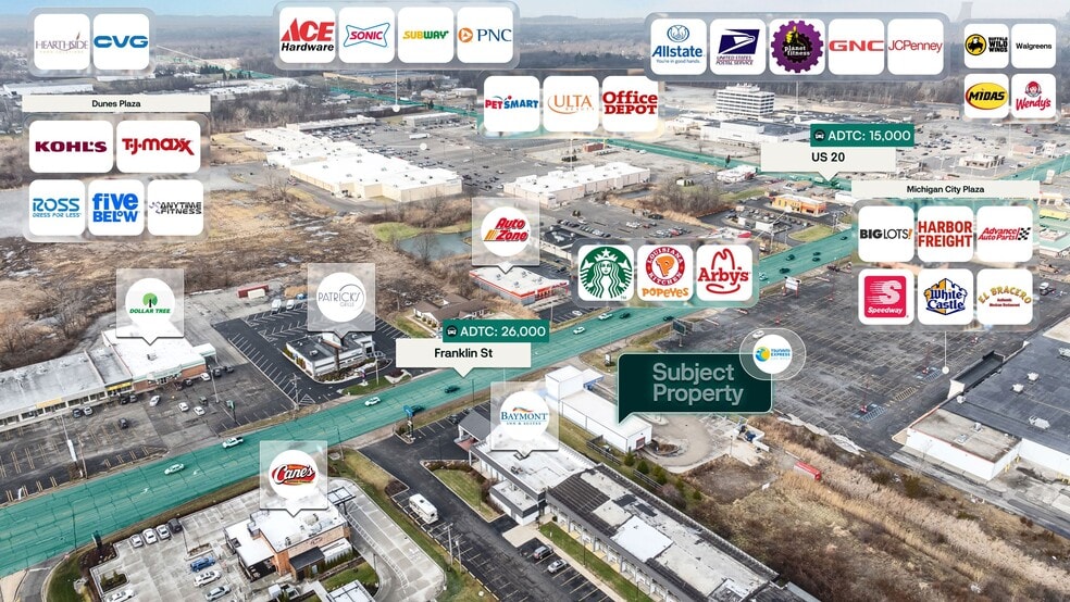 4120 Franklin St, Michigan City, IN à vendre - Photo du bâtiment - Image 2 de 3