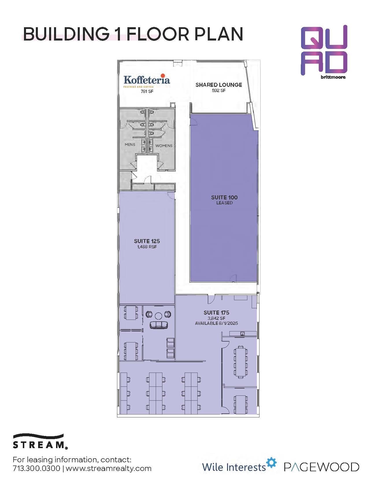 1410 Brittmoore Rd, Houston, TX for lease Floor Plan- Image 1 of 1
