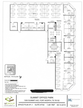 1300 Summit Ave, Fort Worth, TX à louer Plan d’étage- Image 1 de 1