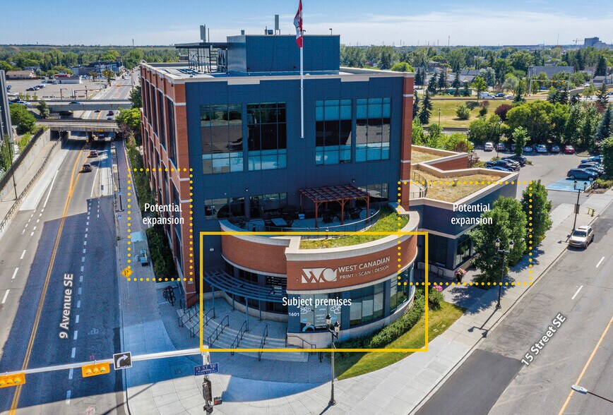 1601 9th Ave SE, Calgary, AB à louer - Photo du bâtiment - Image 2 de 4