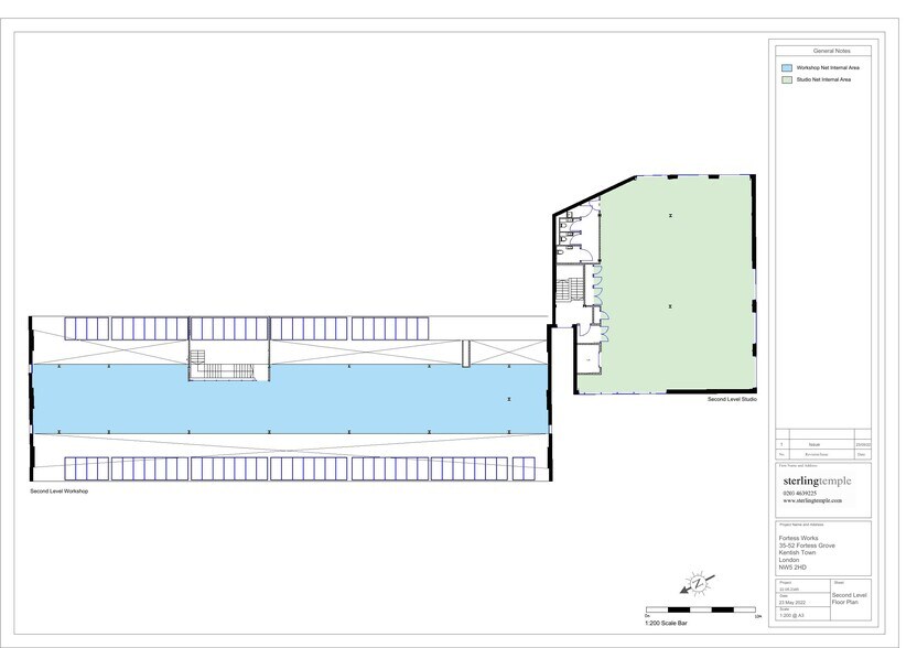 36-52 Fortess Grv, Londres à louer - Plan d’étage - Image 2 de 4