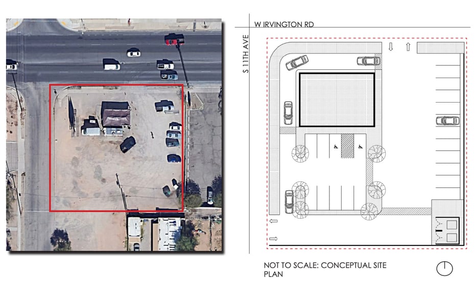 457-463 W Irvington Rd, Tucson, AZ for lease - Site Plan - Image 1 of 1