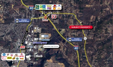 15620 Mac Arthur Dr, North Little Rock, AR - Aerial map view