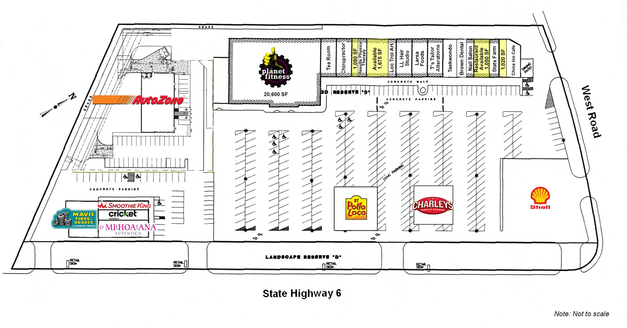 8475 N Hwy 6, Houston, TX for lease Site Plan- Image 1 of 1