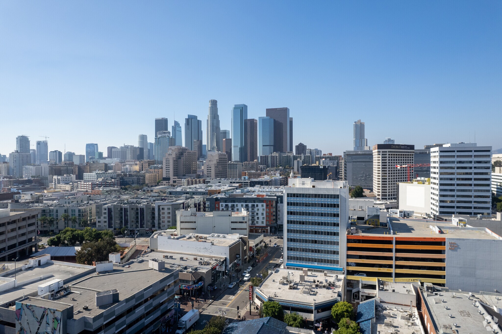 319 E 2nd St, Los Angeles, CA for lease Aerial- Image 1 of 12