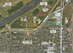 1702 N 16th St, Council Bluffs, IA - AERIAL map view - Image1