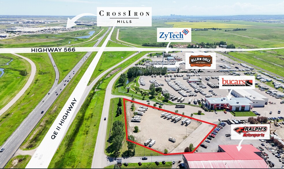 262109 Balzac Blvd, Balzac, AB à louer - Photo du bâtiment - Image 3 de 3