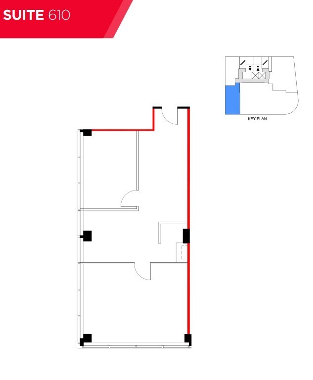 154 University Ave, Toronto, ON for lease Floor Plan- Image 1 of 1