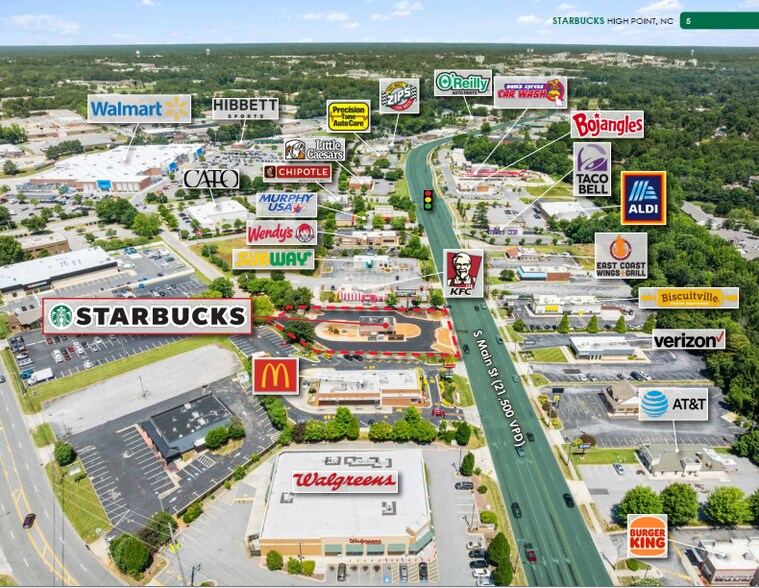 2728 S Main St, High Point, NC à vendre - Photo du bâtiment - Image 3 de 5