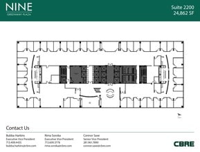 9 Greenway Plz, Houston, TX à louer Plan d’étage- Image 1 de 1