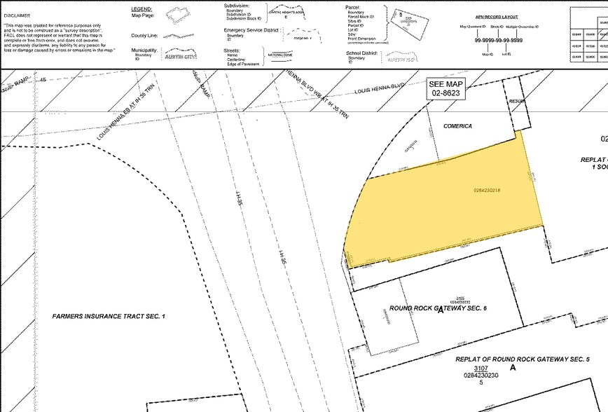 117 Louis Henna Blvd, Round Rock, TX à vendre - Plan cadastral - Image 2 de 2