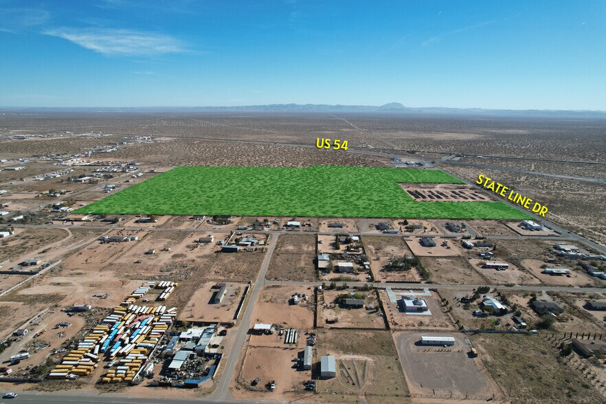 1494 State Line Dr, Chaparral, NM à vendre - Photo du bâtiment - Image 3 de 6