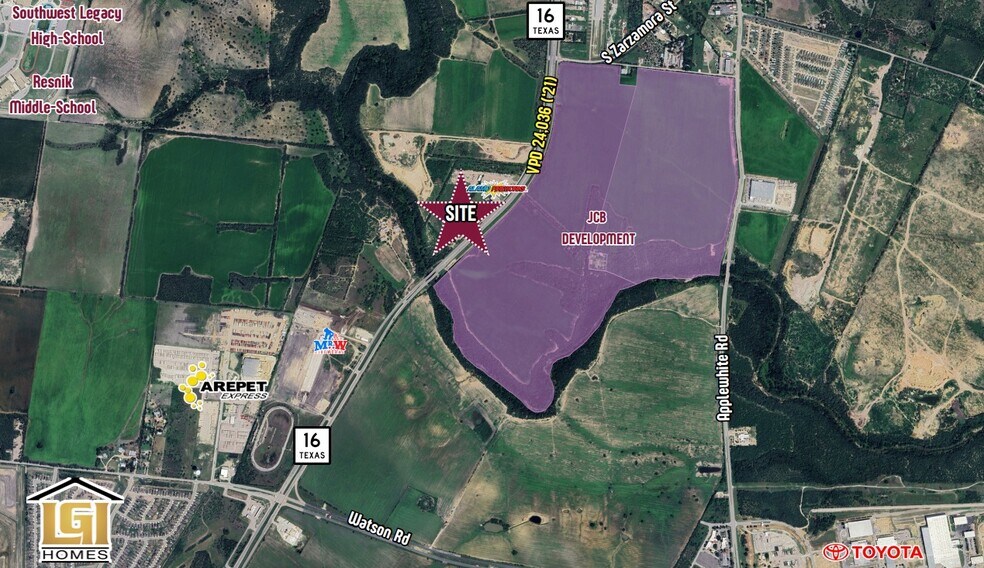 13811-B State Highway 16 S, San Antonio, TX à vendre - Aérien - Image 3 de 3