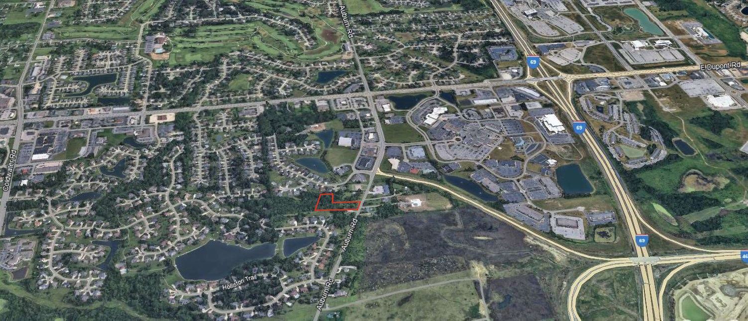 9751 Auburn Rd, Fort Wayne, IN for sale Aerial- Image 1 of 4