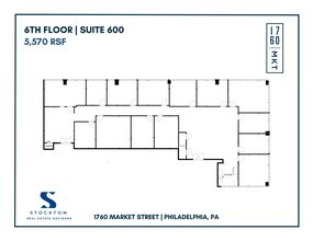 1760 Market St, Philadelphia, PA for lease Site Plan- Image 1 of 1