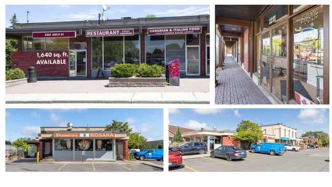 Plus de détails pour 2209-2213 Arch St, Ottawa, ON - Bureau/Commerce de détail, Commerce de détail à louer