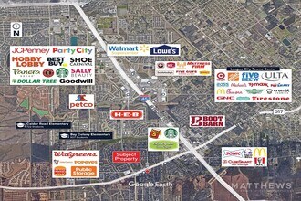 660-688 Fm-517, Dickinson, TX - Aerial  map view