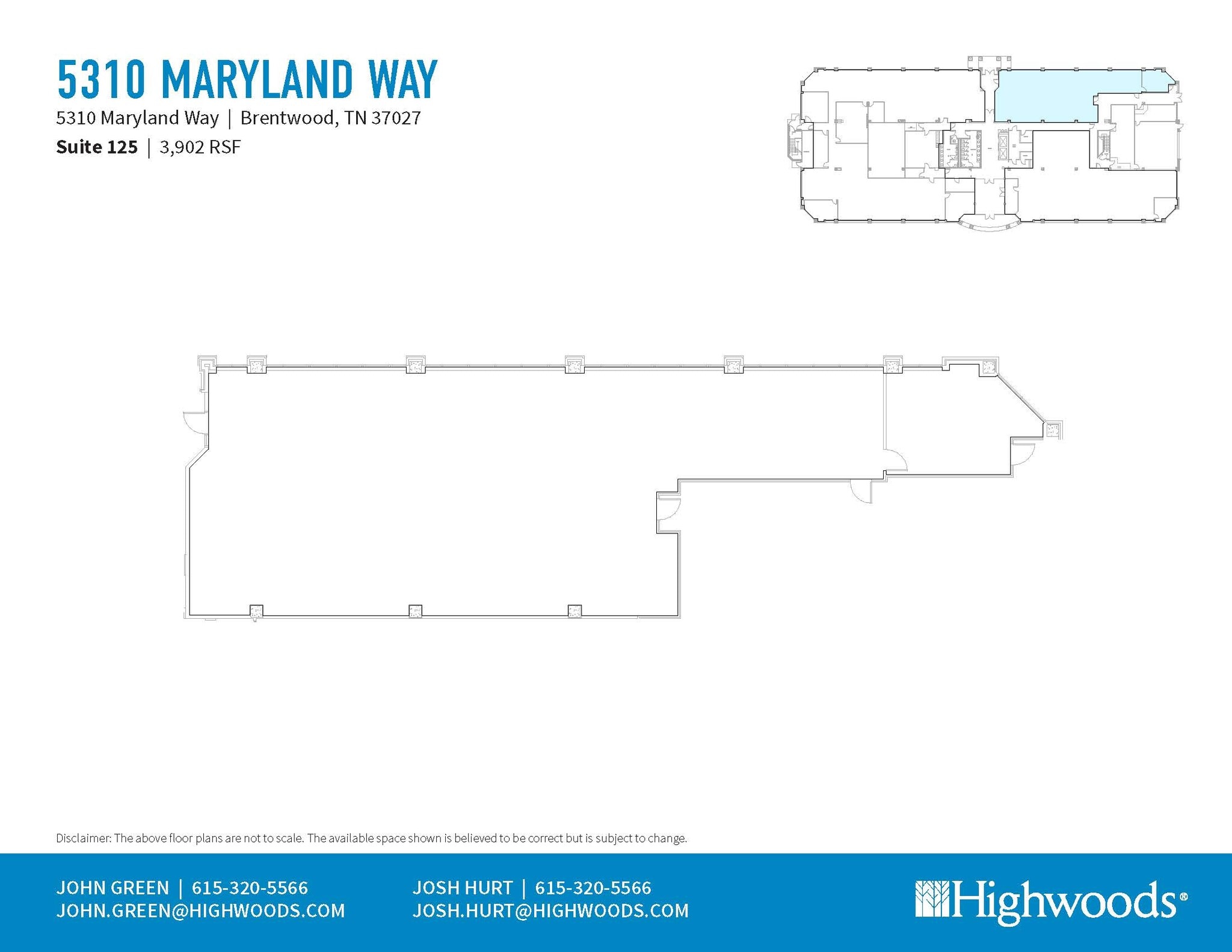 5410 Maryland Way, Brentwood, TN for lease Floor Plan- Image 1 of 1