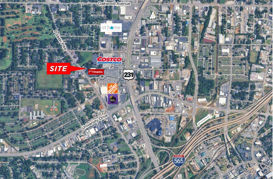 1616 Pulaski Pike, Huntsville, AL à vendre - Photo du bâtiment - Image 2 de 2