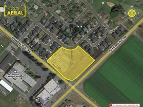 415 E Douglas Ave NE, Gervais, OR - Aerial map view