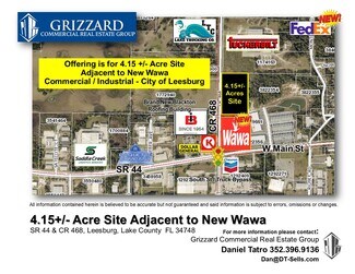 Plus de détails pour SR 44 & CR 468, Leesburg, FL - Terrain à vendre