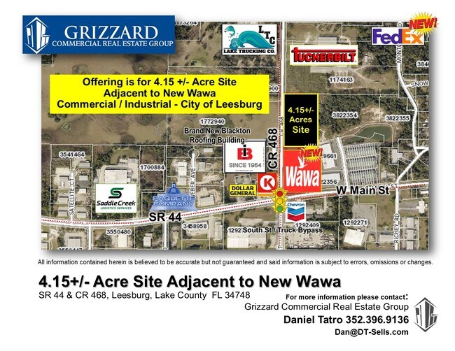 More details for SR 44 & CR 468, Leesburg, FL - Land for Sale