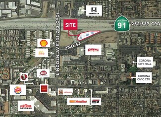 More details for NEQ W. 2nd St. & S. Lincoln Ave Lincoln Ave., Corona, CA - Land for Lease