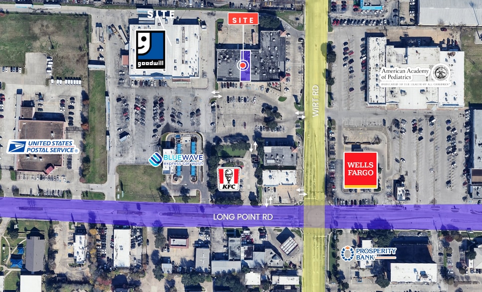 7902 Long Point Rd, Houston, TX à louer - Photo du bâtiment - Image 3 de 7