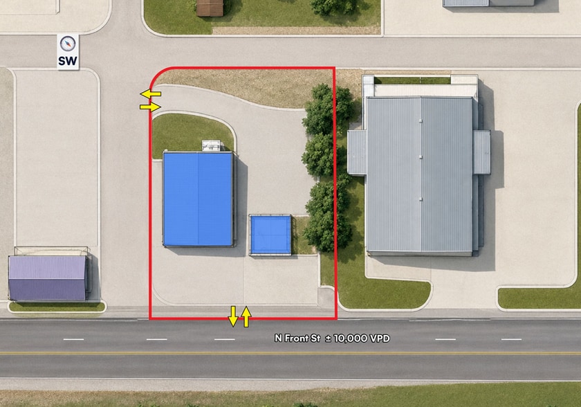 201 N Front St, Falls City, TX for sale - Building Photo - Image 2 of 2