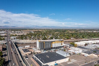 2065 S Cherokee St, Denver, CO - Aerial  map view