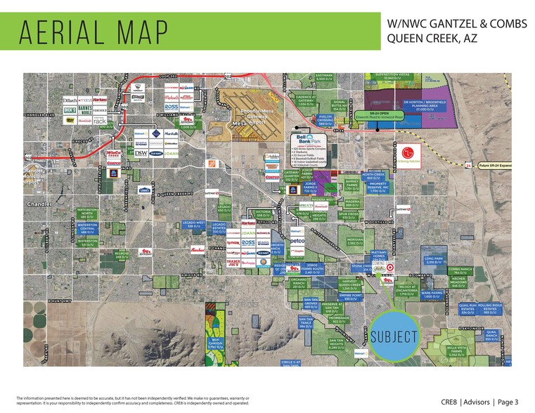 W/NWC Gantzel & Combs, Queen Creek, AZ for lease - Building Photo - Image 2 of 4