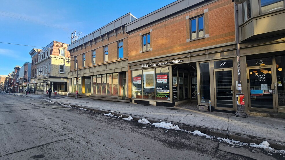 89 Rue Saint-Joseph E, Québec, QC for lease - Primary Photo - Image 1 of 7