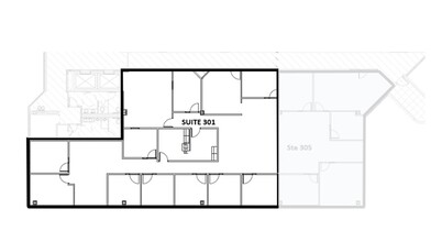 2400 N Central Ave, Phoenix, AZ à louer Plan d  tage- Image 1 de 1