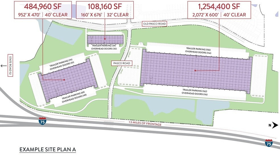 I-75 and SR-52, San Antonio, FL for lease - Site Plan - Image 1 of 10