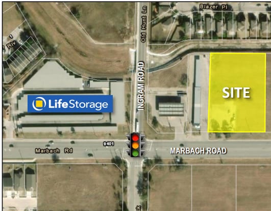 Marbach & Ingram, San Antonio, TX for sale - Site Plan - Image 1 of 2