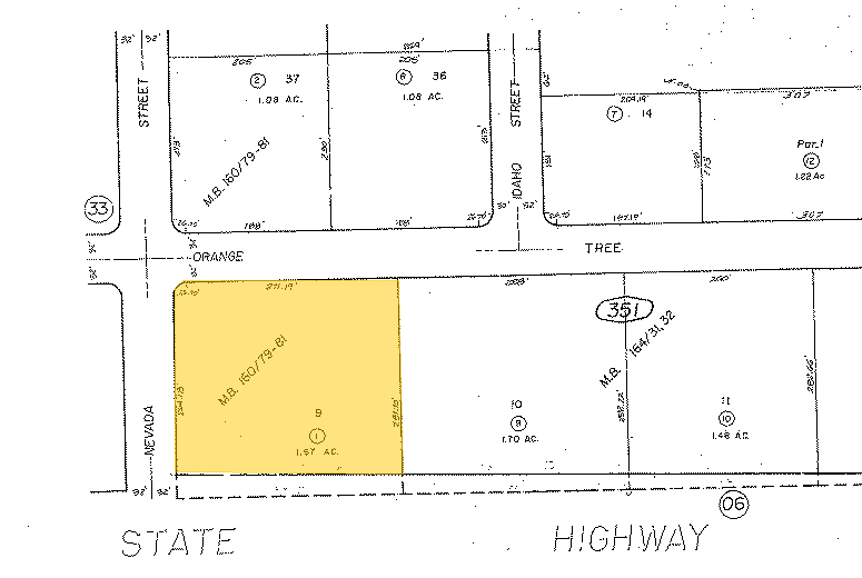 1801 Orange Tree Ln, Redlands, CA for lease - Plat Map - Image 2 of 6