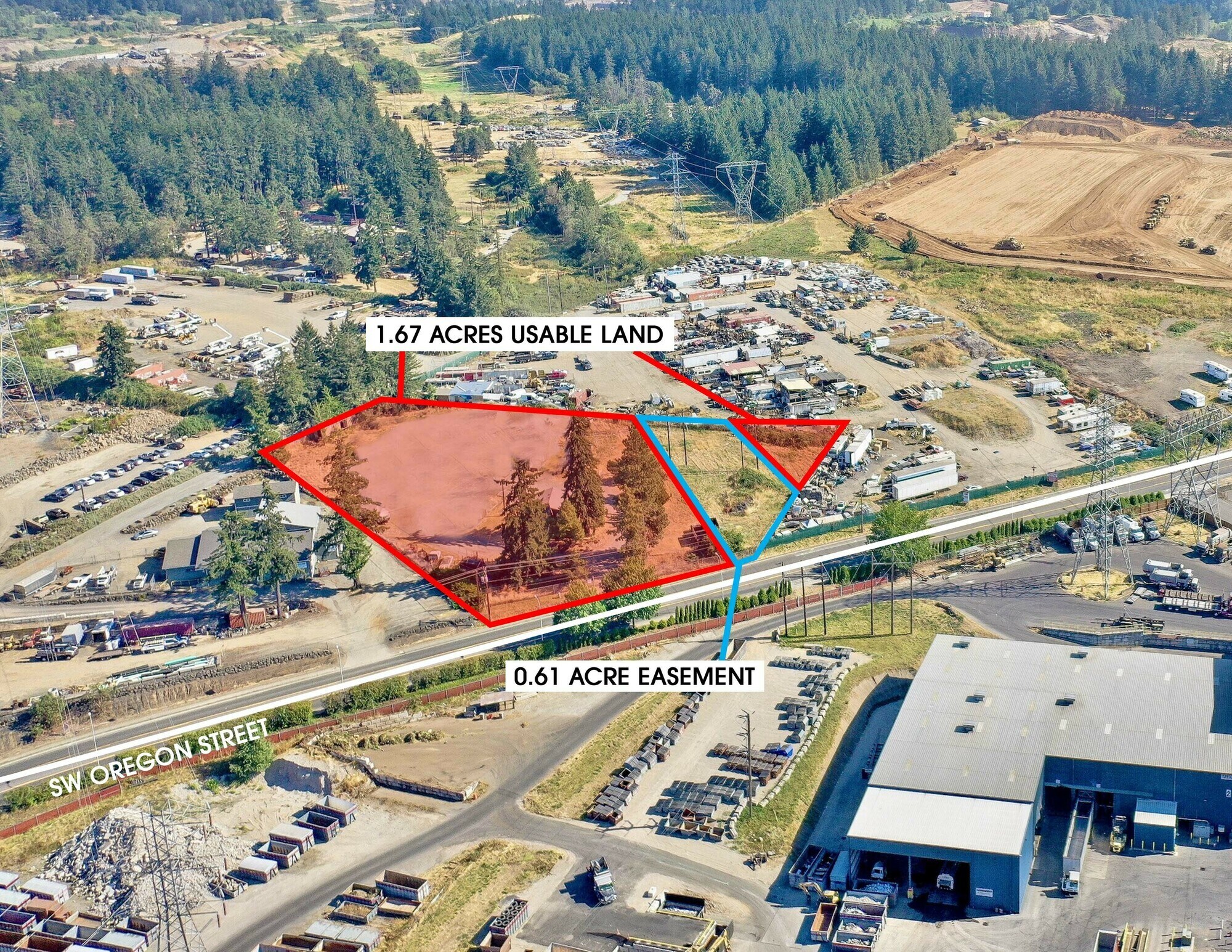 21190 SW Oregon St, Sherwood, OR for lease Aerial- Image 1 of 11