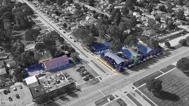 6401 Middlebelt Rd, Garden City, MI - AERIAL map view