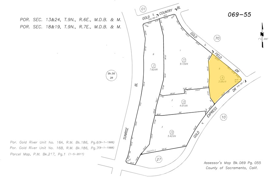 11335 Gold Express Dr, Gold River, CA à louer - Plan cadastral - Image 2 de 5