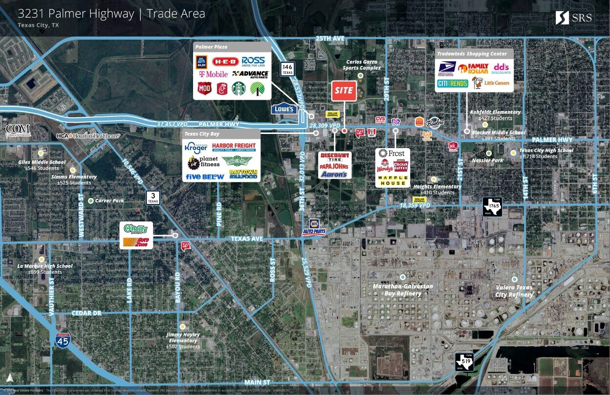 3231 Palmer Hwy, Texas City, TX à louer Photo principale- Image 1 de 4